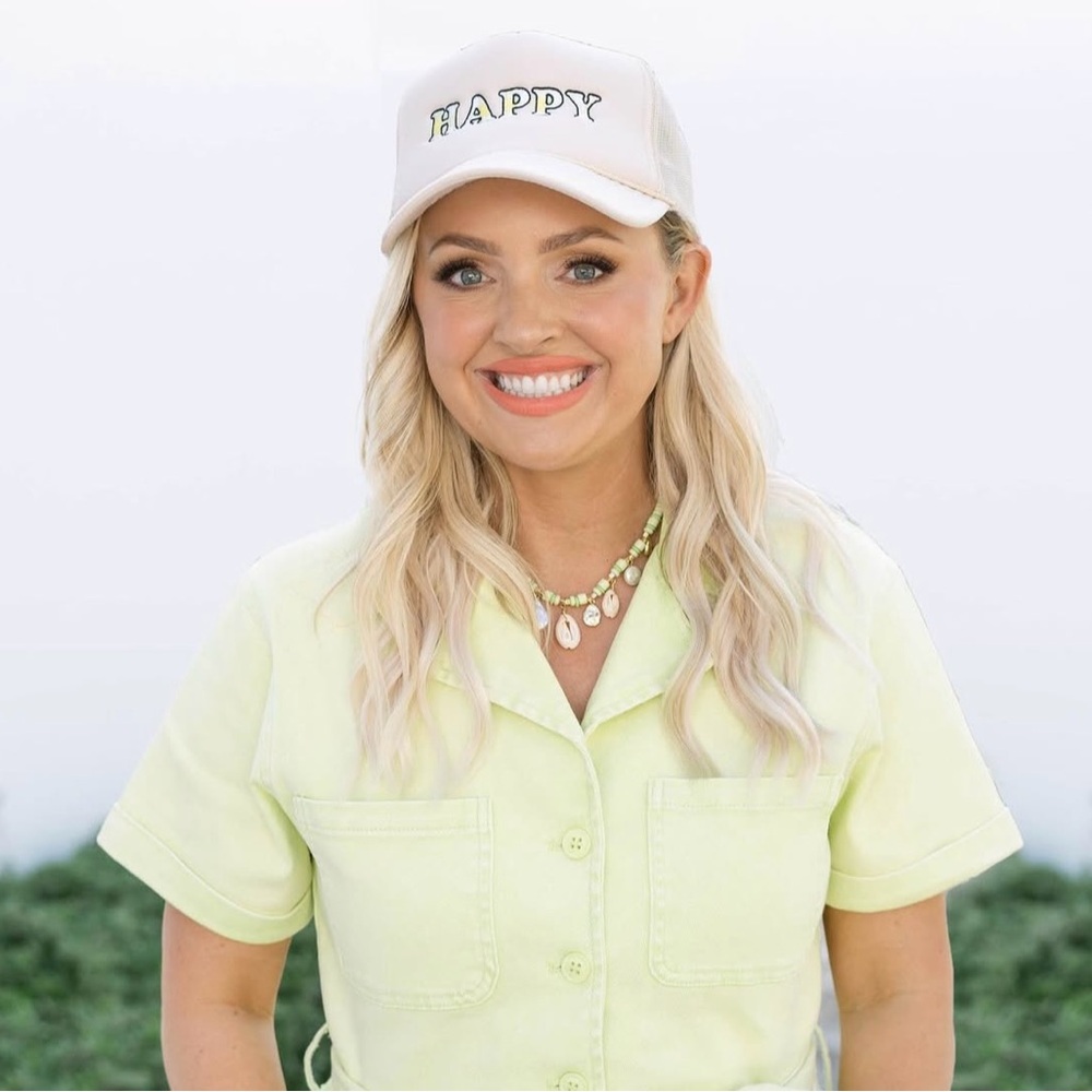 Living Fully Co. Happy Trucker Hat